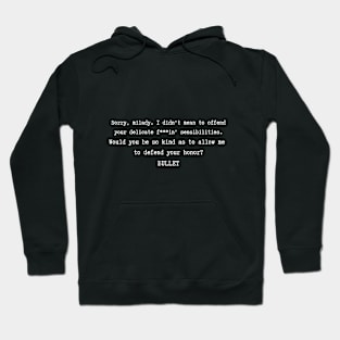 Bullet Lords of Carnage Quote Hoodie